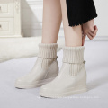 White boots women's white Boots genuine leather Booties Women Ladies Winter Boots Shoes